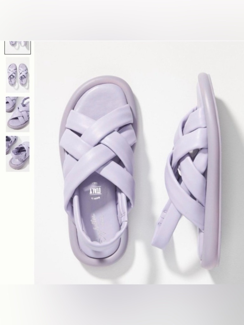 Seychelles Punchline Sandal | Size  7 | Purple Leather | Slingback